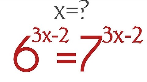 Math Olympiad | Solving an Exponential Equation with the same exponent| @ShittuMathematicsClass01