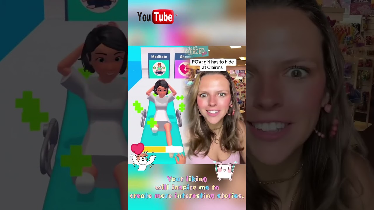 What Claire’s pov should I do next? #pov #claires #earpiercing #beautyproducts #skits #acting