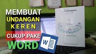 Cara membuat undangan pernikahan di microsoft office word