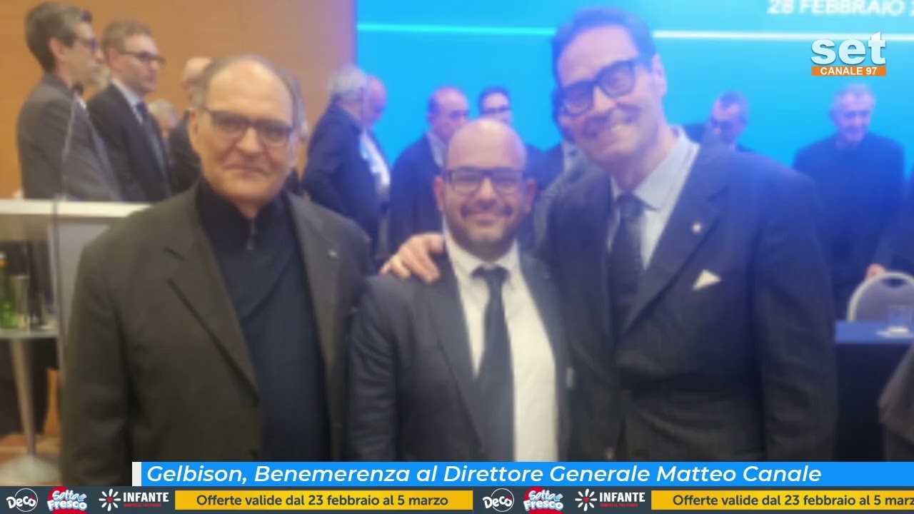 Gelbison, Benemerenza al Direttore Generale Matteo Canale