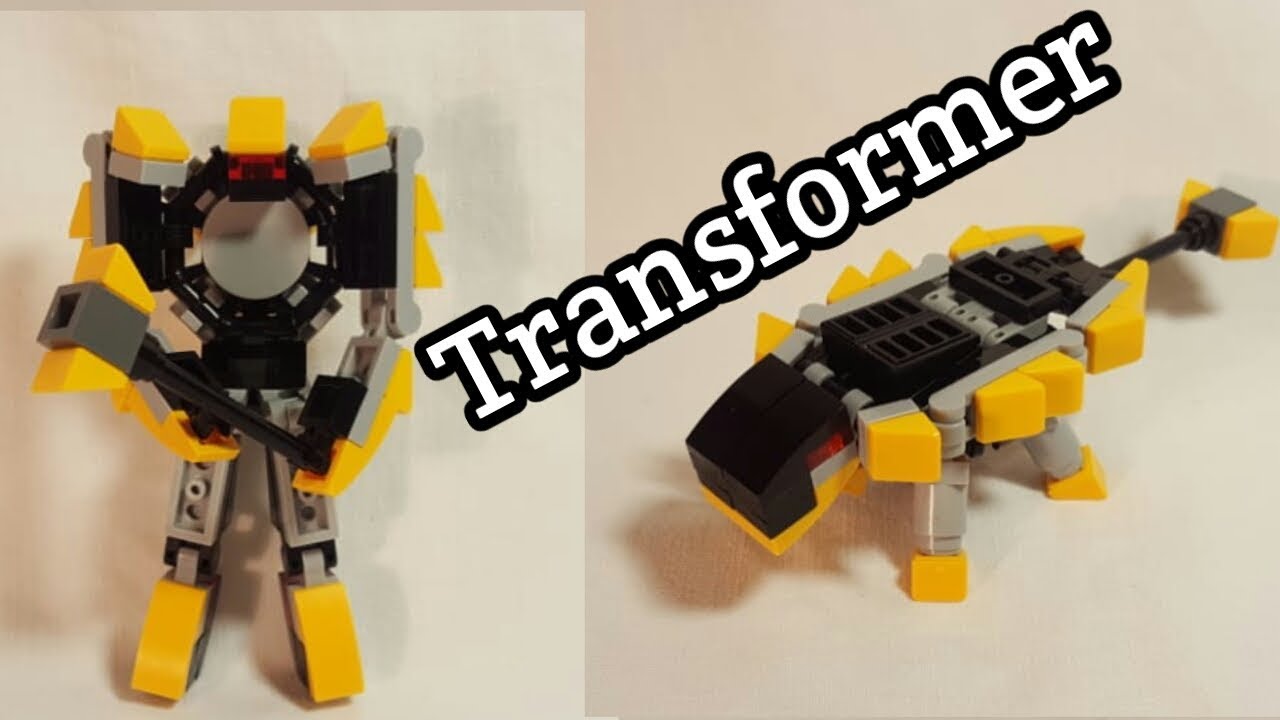 TransformerAnkylosaurus (LEGO MOC tutorial)! YouTube