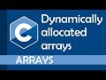 How to use dynamically allocated arrays