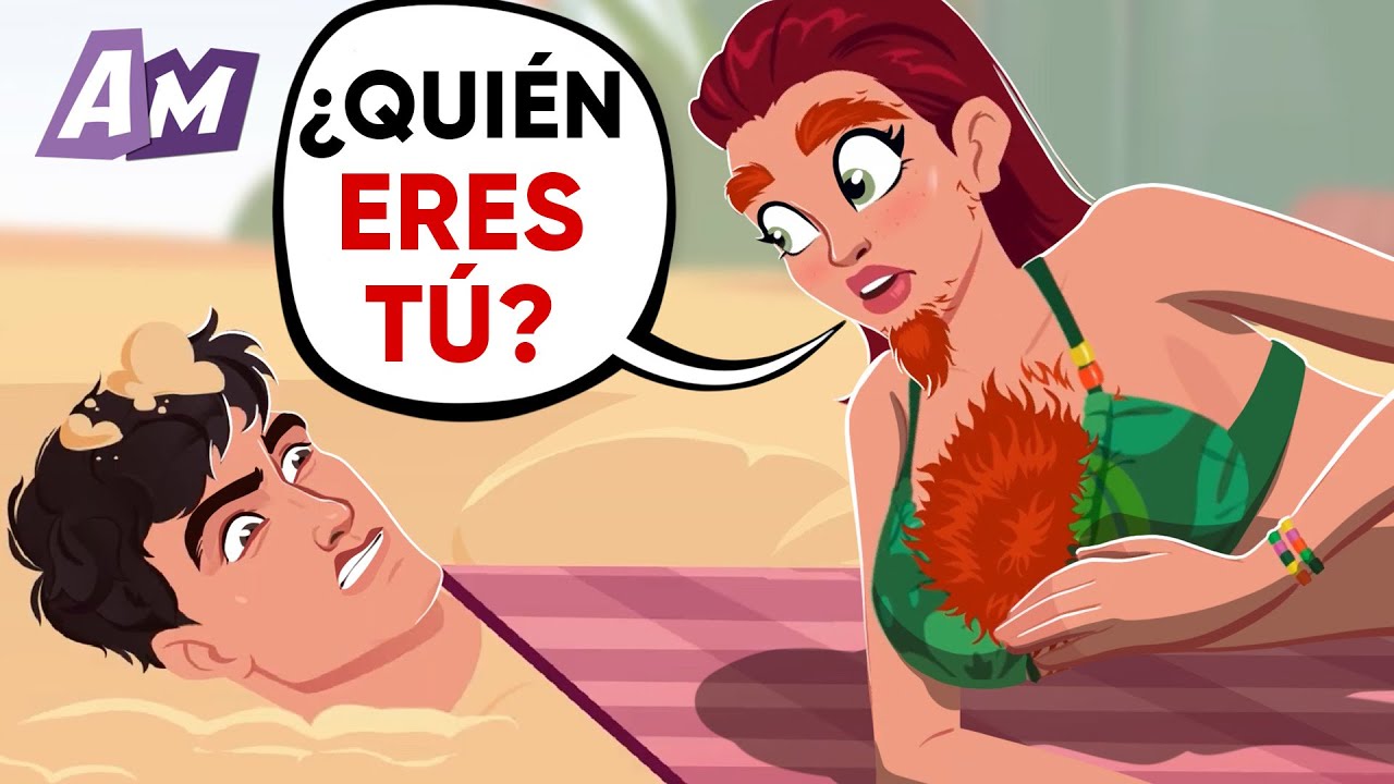 Un Hombre Se Disfrazó De Arena En La Playa Para Espiar A Una Belleza