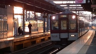 近鉄1259系VC67+5211系VX12 急行名古屋行き 八田駅通過