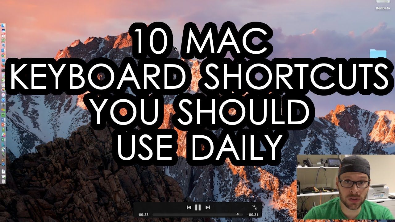 10 Mac Keyboard Shortcuts To Use Daily - YouTube