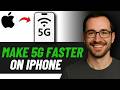 How to Boost 5G Speed on iPhone (2026 GUIDE)