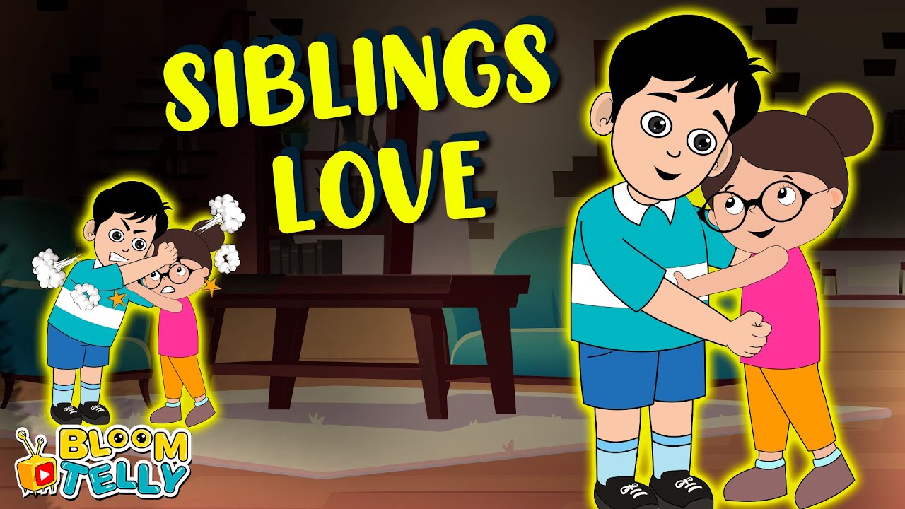 Brother Sister Love | Types of Brothers and Sisters |Animated Stories ...