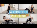 My Workout Routine | Grace's Room