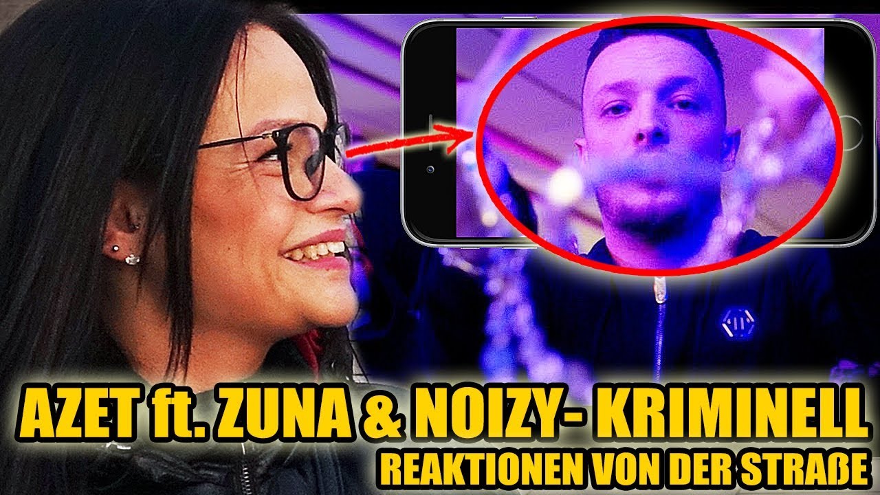 AZET ft. ZUNA & NOIZY - KRIMINELL || LIVE REAKTIONEN VON DER STRAßE #28 - Leon Lovelock