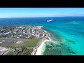 Aerial footage of takeoff from San Andres Island airport (ADZ) xiaomi mi drone 4k