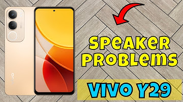 Speaker Not Working Vivo Y29 || Solution of speaker issues || Speaker problems