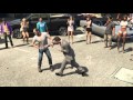 AI Fight: Michael vs Trevor (GTA V)