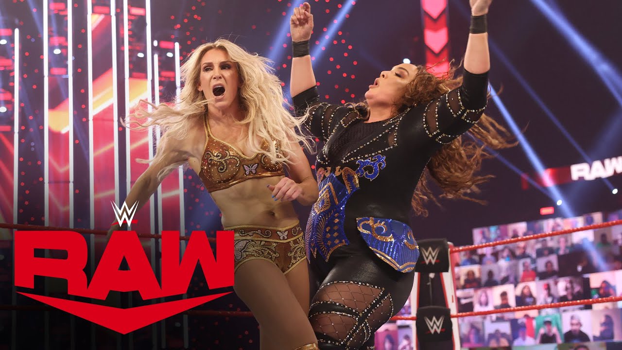 Charlotte Flair & Asuka vs. Nia Jax & Shayna Baszler: Raw, Feb. 22, 2021