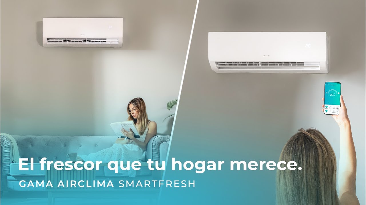 Gama de Aires acondicionados split AirClima Smartfresh