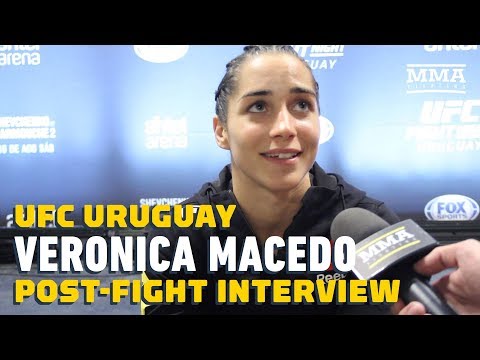 UFC Uruguay: Veronica Macedo Talks Picking Up First UFC Win, Crisis In Venezuela, More