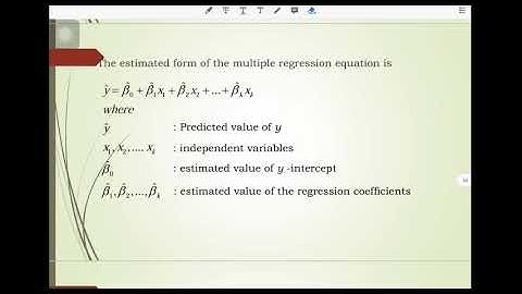 Chapter 5.5 : Multiple Regression Analysis