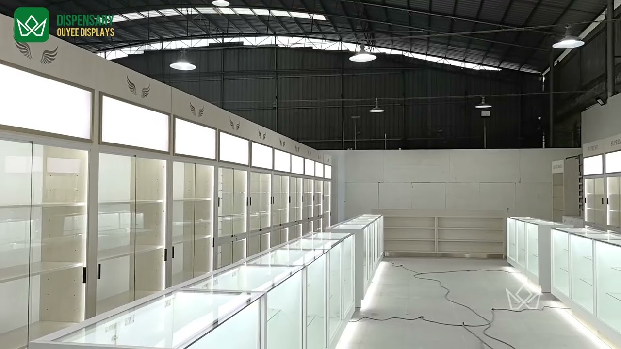 United States Saif 2 smoke shop glass display showcase