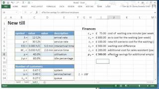 IMS-Lab9e: Introduction to Management Science - queueing system
