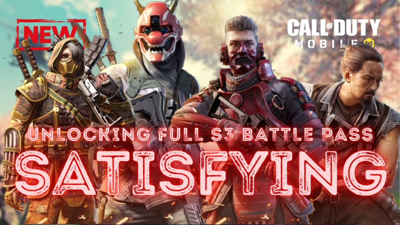 *NEW* UNLOCKING FULL BATTLE PASS SEASON 3 TOKYO ESCAPE CALL OF DUTY MOBILE