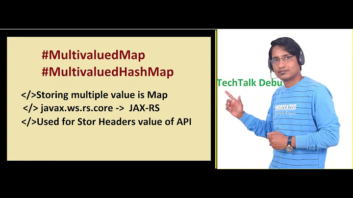 JAVA: MultivaluedMap for adding multiple value in Map |  javax.ws.rs  JAX-RS API