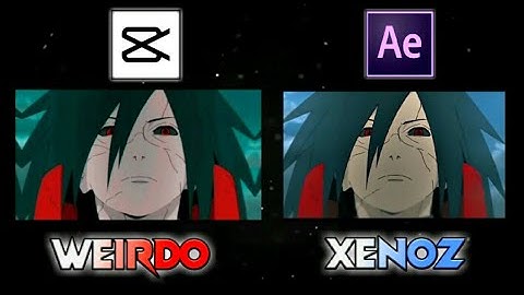 My Capcut Vs After Effects [ @XenozEdit Remake ] Madara Badass Edit