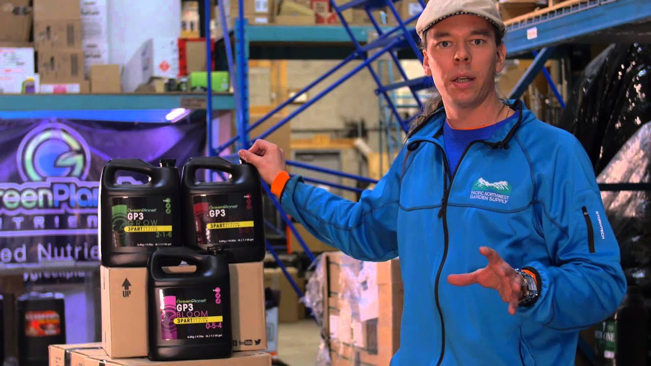 GP3 Three Part Nutrient by Green Planet Nutrients