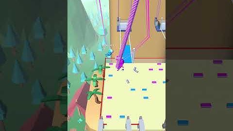Bridge Race All Levels Gameplay Android,ios Levels 667 #Shorts