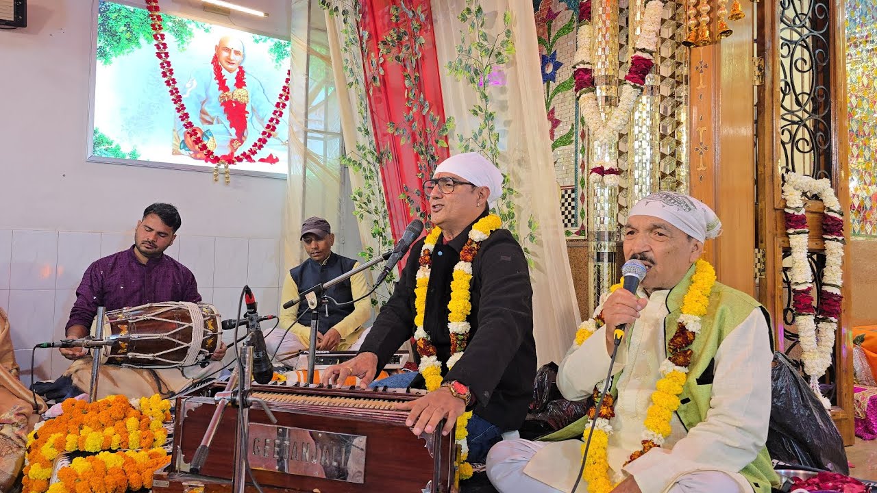 वृन्दावन में वाला जी ने बासुरी बजायी सखिया दौड़ी दौड़ी आयी ।। सचिन आहूजा जी द्वारा सुन्दर गायन