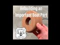 Remaking a simple wooden boat part with powertools