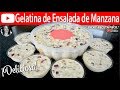 GELATINA DE ENSALADA DE MANZANA | #VickyRecetaFacil