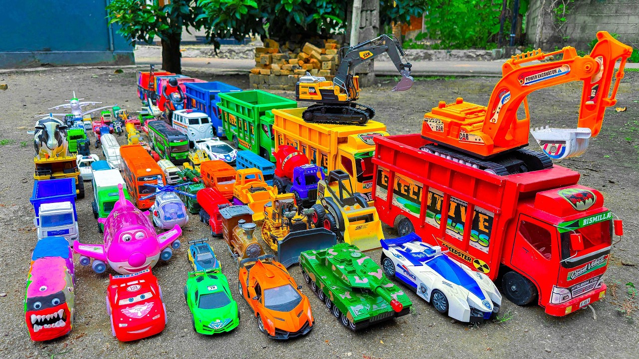 Box Full of Model Cars -Mazda Mx5, Koenigesgg Jesko, Lamborghini Scv12, Byd Yang Wang U8, Toyota Car