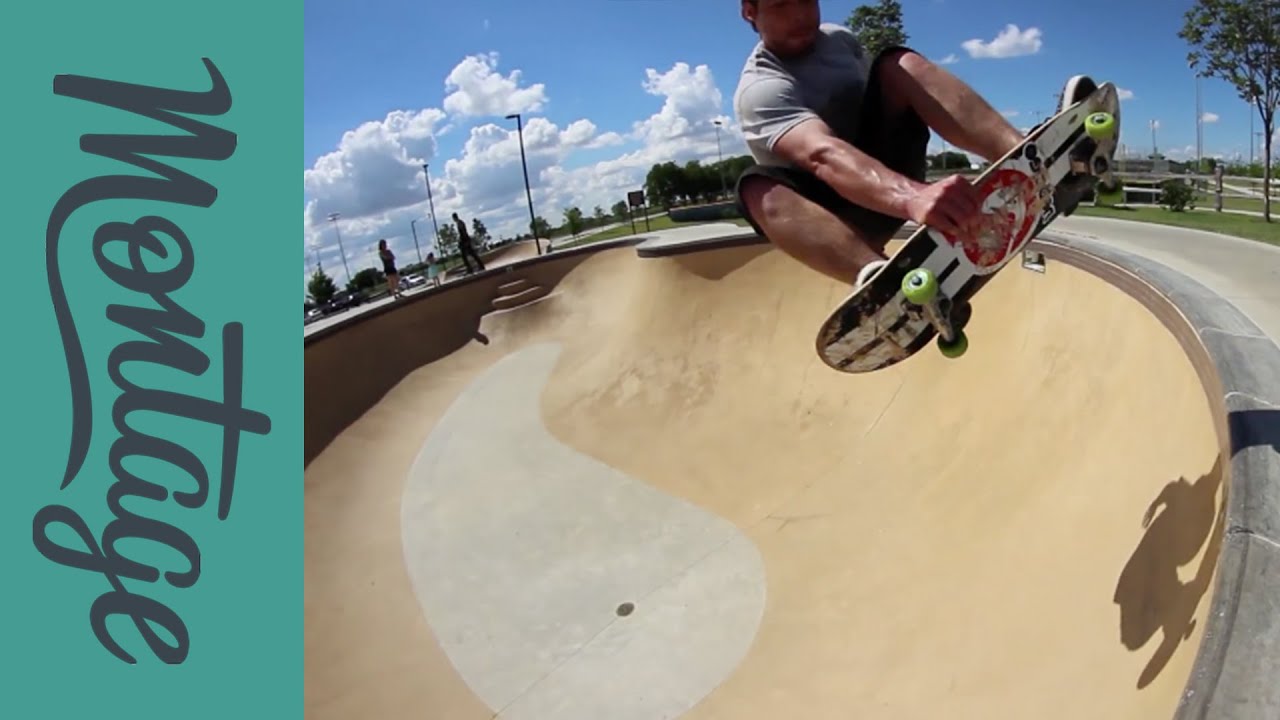Skateboarding - McKinney Skatepark Montage - Will Moseley