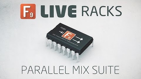 Live Racks Parallel Mix Suite - Ableton Walkthrough - With James Wiltshire