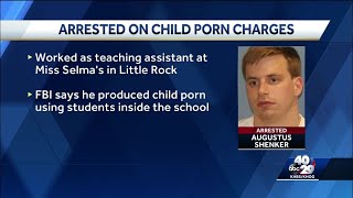 Teacher's Assistant Arrested, Accused of Producing Child Porn at School