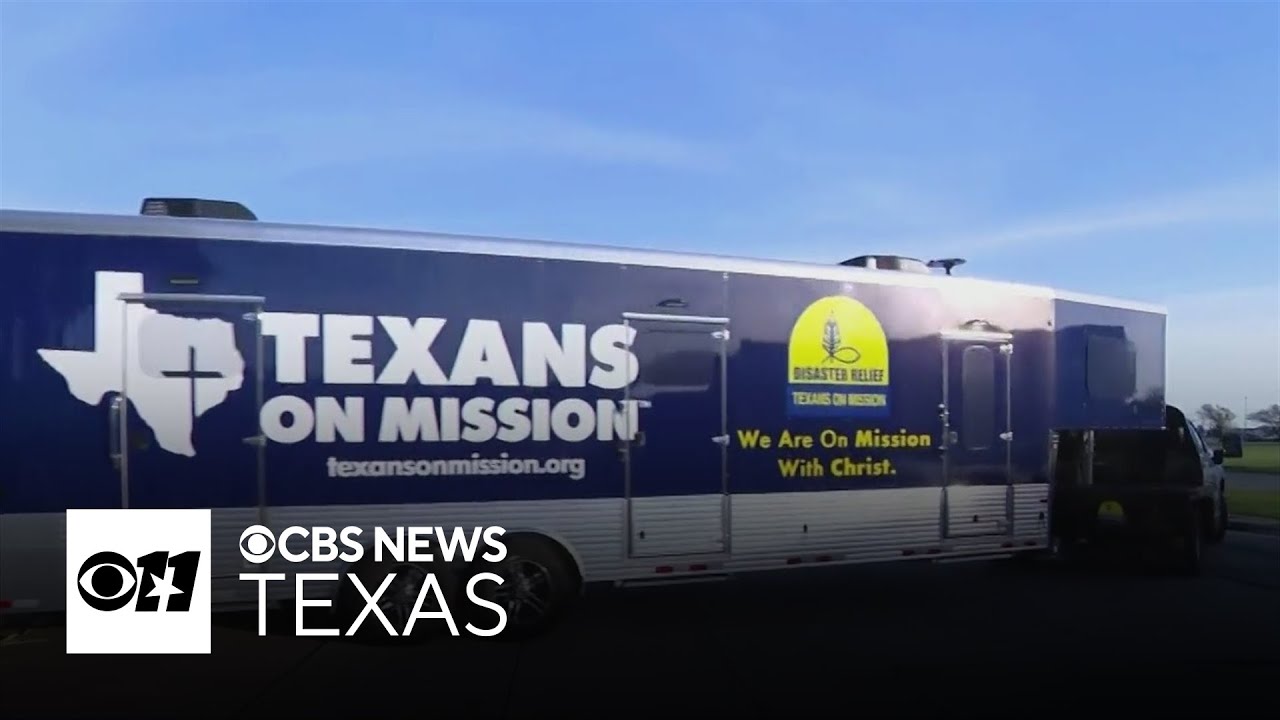 Texans on Mission deploys to Texas Hill Country wildfires - YouTube