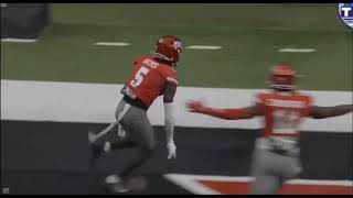 Quandarius Keyes Touchdown New Mexico Lobos At Unlv Rebels Week 10