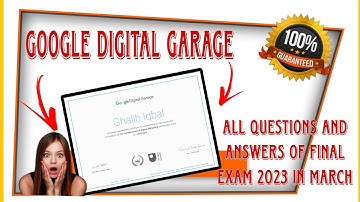 Google Digital marketing Course Final Exam All Question & Answers in march 2023 | GOOGLE COURSES