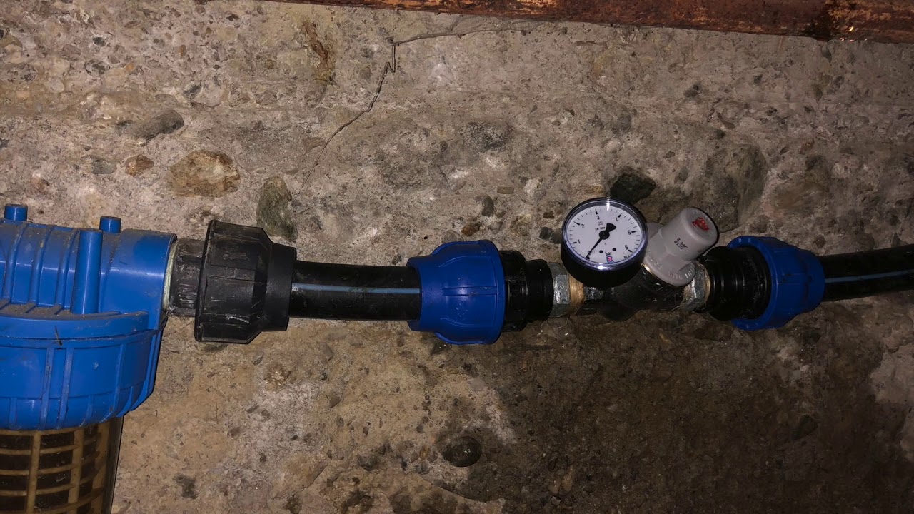 Редуктор тиску, як встановити регулятор тиску, вода має занадто великий ...?