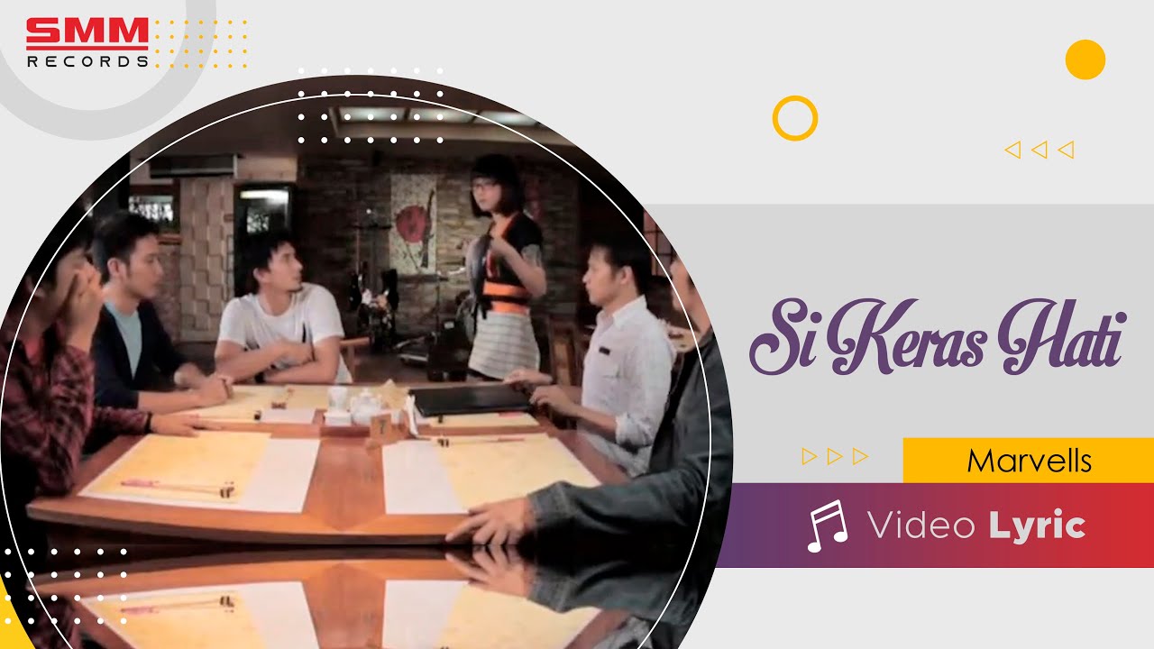 Marvells - Si Keras Hati (OFFICIAL LYRIC)