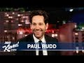 Paul Rudd on Ant-Man, Ghostbusters & Living in New York