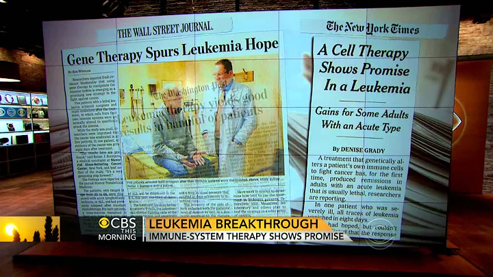 New therapy for leukemia may be a breakthrough
