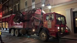 River Parish Disposal Mack MR Heil Python on cart lines