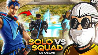OLHA OQUE EU FIZ NESSA PARTIDA!! JOGANDO DE OSCAR NO SOLO VS SQUAD!!