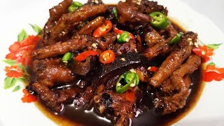 Kaki Ayam Masak Kicap || Dim Sum Chicken Feet || Sabahan Style