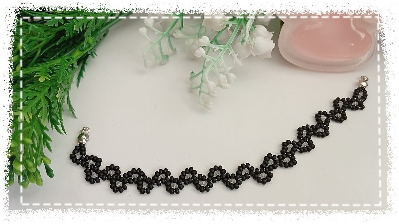 Beautiful Beaded Bracelet 🌼 Easy DIY Idea