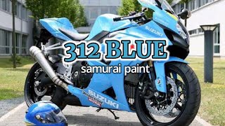 How to paint 312 Blue Samurai Paint | Step by Step tutorial | Diy.