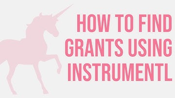Monthly Webinar Training // Grant Research with Instrumentl