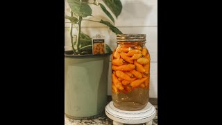 Pepper Vinegar Datil Peppers