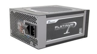 Unboxing Review Seasonic Platinum-1000 1000W 80 Plus Platinum Modular Power Supply