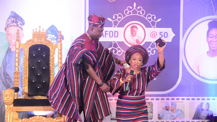 'THANK YOU FOR ALLOWING TO BECOME CELEB WIFE'   KUNLE AFOD WIFE KNEELED DOWN TO APPRECIATE HIM